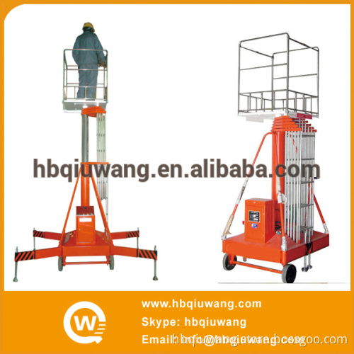 Single Ladder Cylindrical Mobile Lift Equipment, Lift Platform